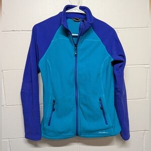 Eddie Bauer First Ascent Women's Full Zip Fleece Jacket Size Medium